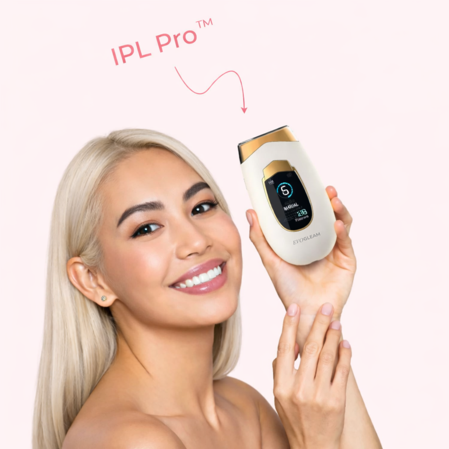 EvoGleam – Épilateur IPL Professionnel à Domicile