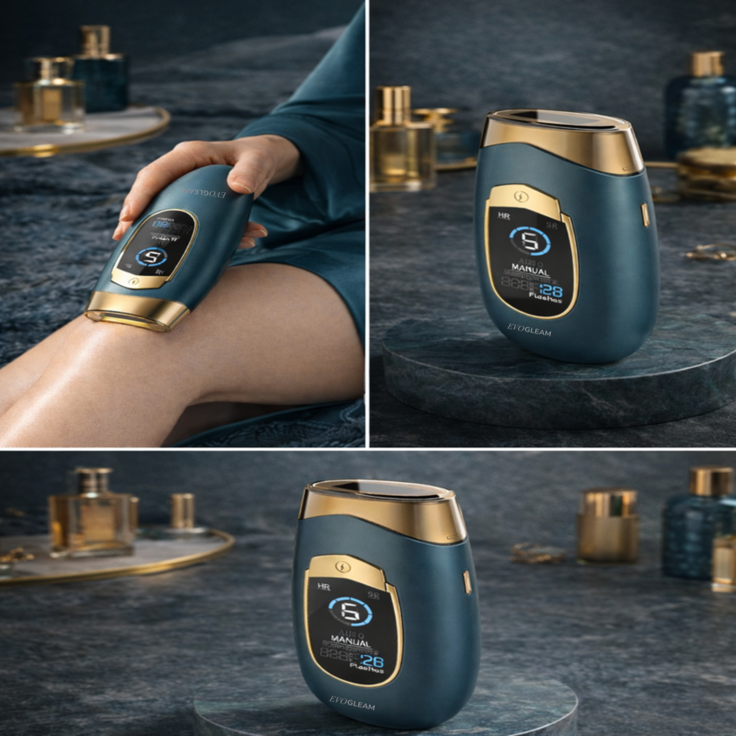 EvoGleam – Épilateur IPL Professionnel à Domicile